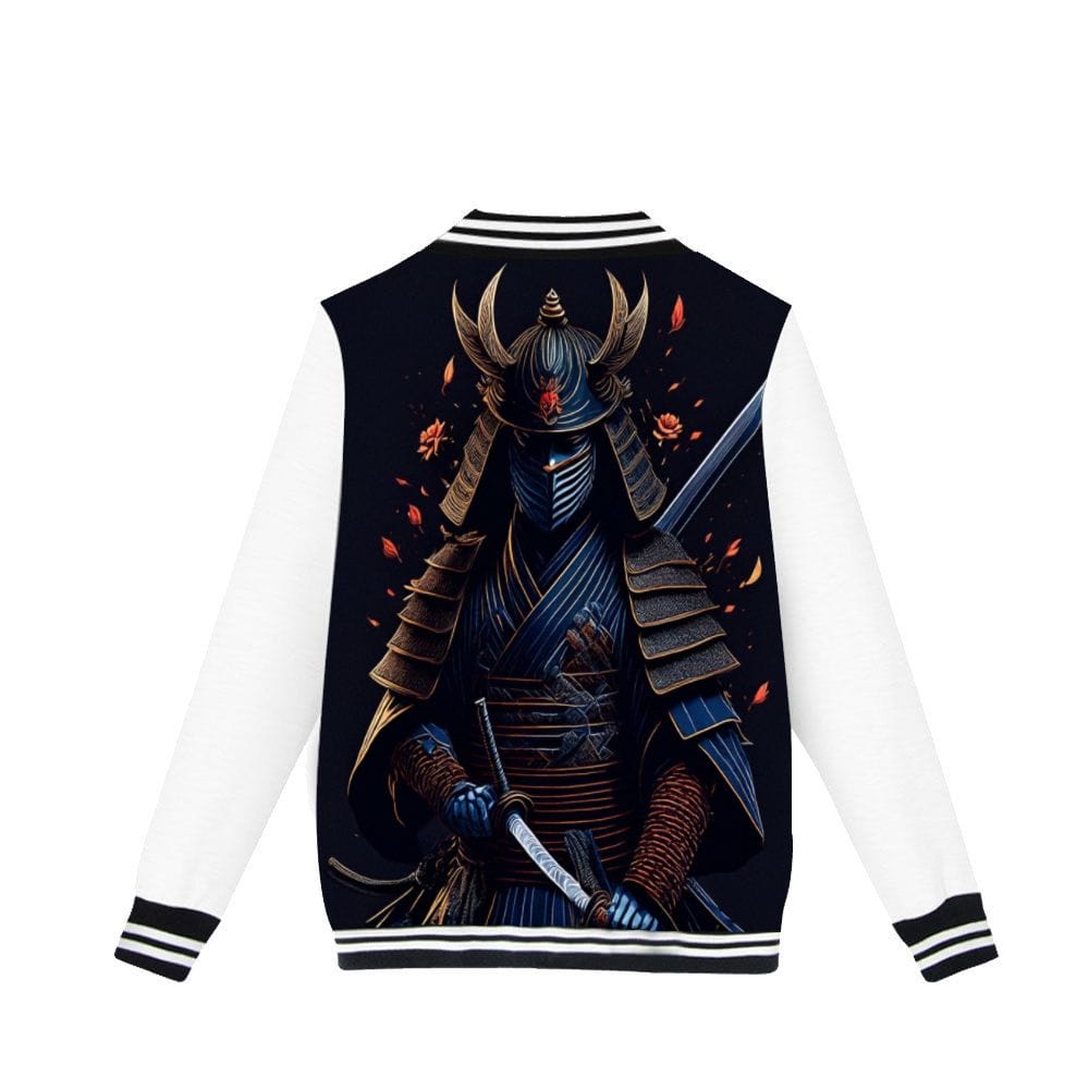 Blouson Jacket de sport Samurai imprimé au dos