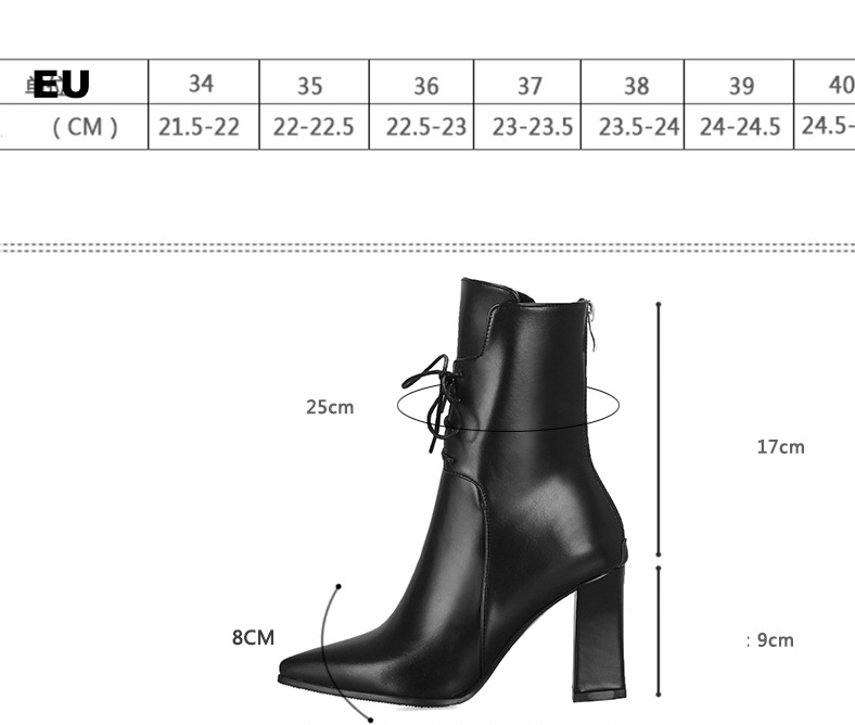 Bottes à talons Tokyo Style - Rose, Noir