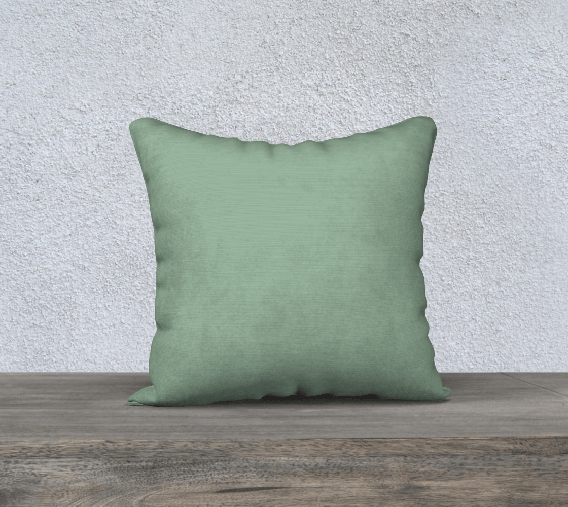 Accent Cushion Cover Square - 18x18 - Sage Green