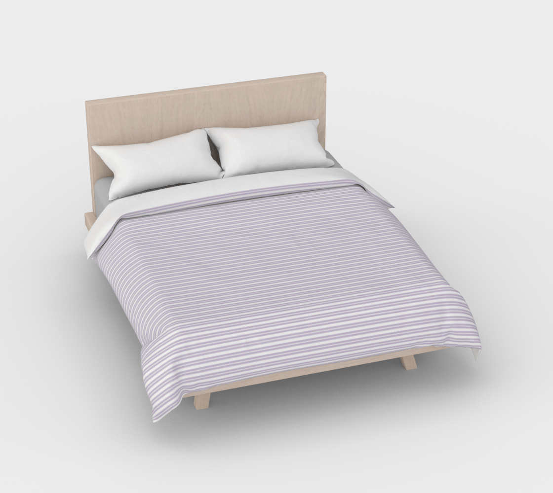 the wheaten store Duvet Cover - Lavender Purple