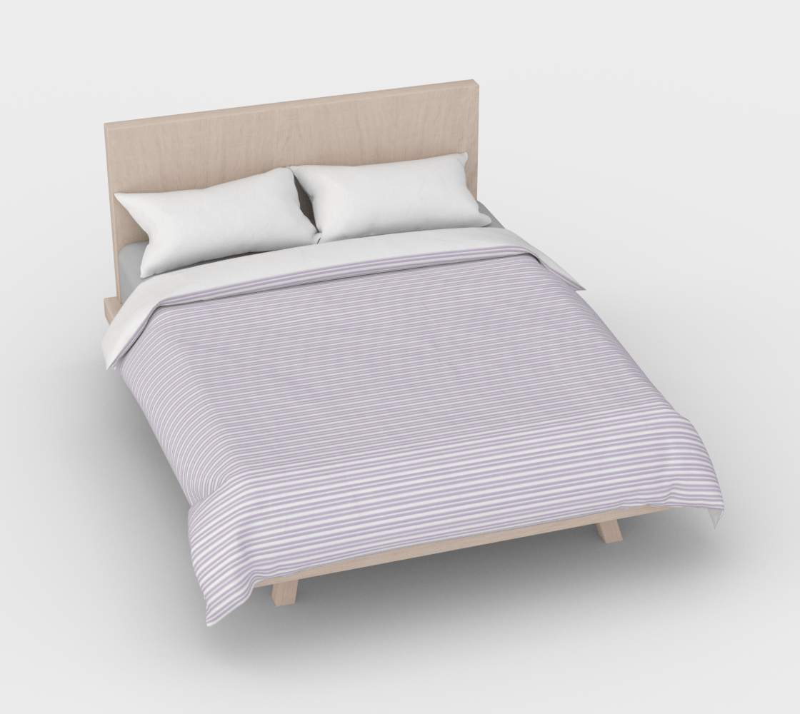 the wheaten store Duvet Cover - Lavender Purple