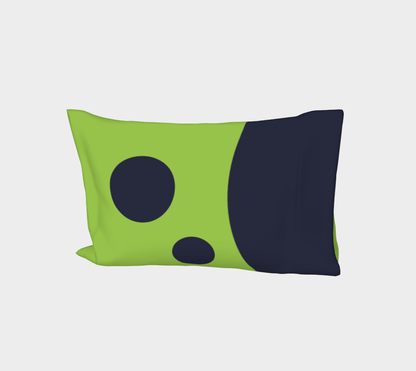 the wheaten store Green and Navy Pillow Case - Bed set