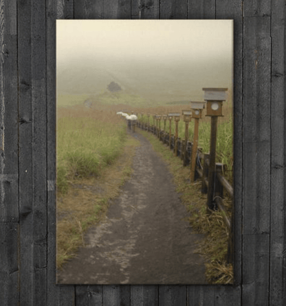 JAPAN FOGGY FIELDS Canvas