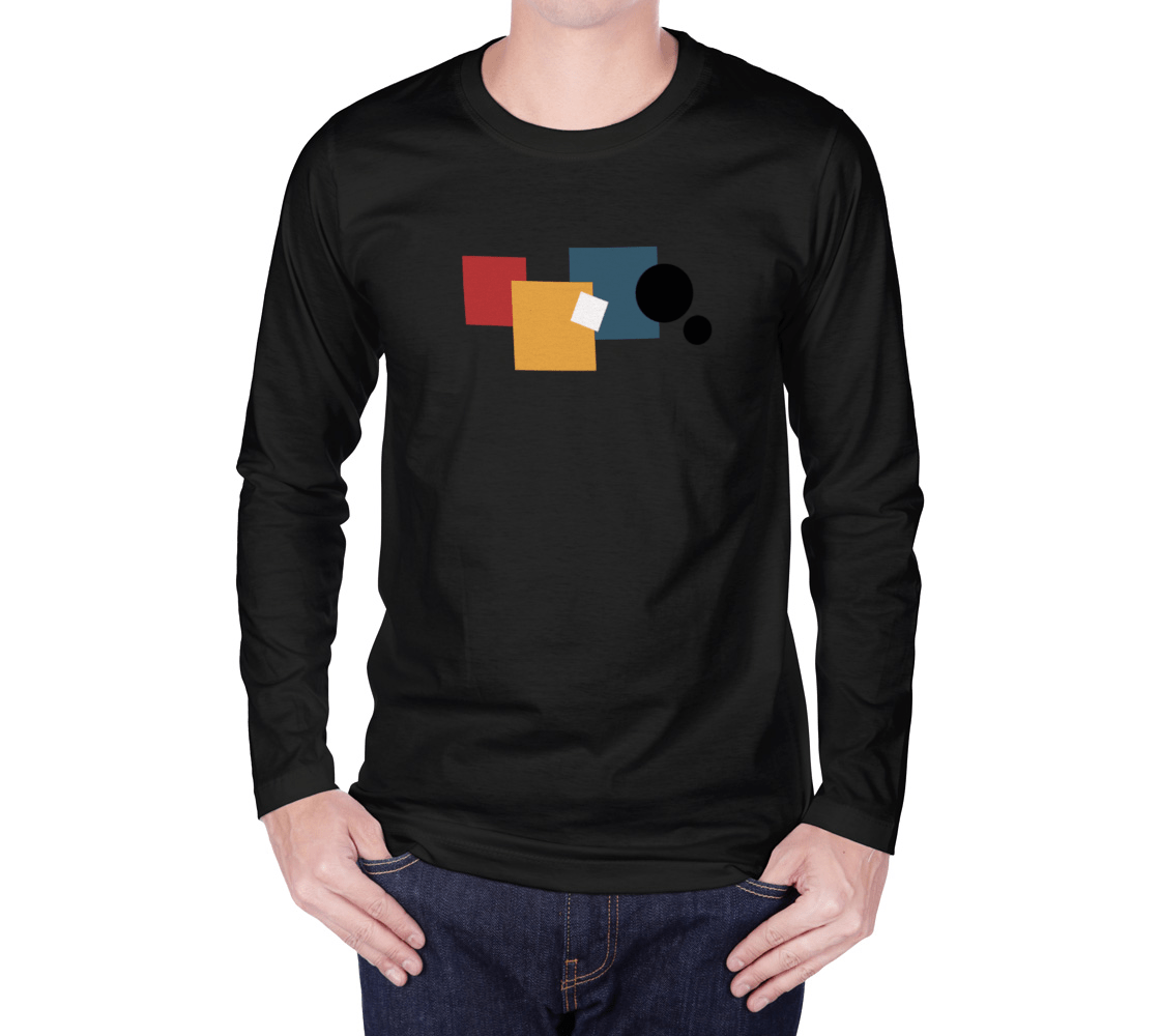 the-wheaten-store-men-s-long-t-shirt-squares-long-sleeve-t-shirt-31792566468805