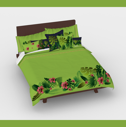 the-wheaten-store-tropical-cushion-cover-lime-green-24-x-12