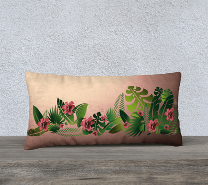 the-wheaten-store-tropical-cushion-cover-vieux-rose-24-x-12