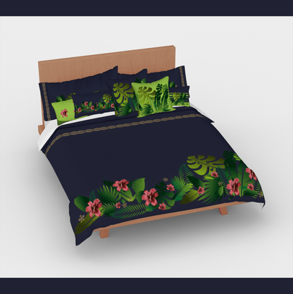 the-wheaten-store-tropical-pillow-case-vieux-rose-bed-pillow-sleeve