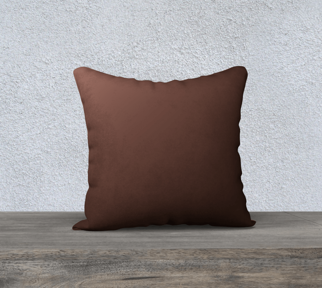 Tropical Square Accent Cushion Cover - vieux rose