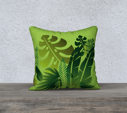 the-wheaten-store-tropical-square-accent-cushion-lime-green-18-x-18-pillow-case-cotton-linen-canva