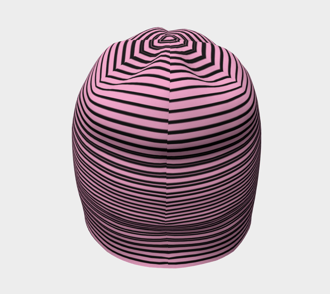 Tuque Hat - Candy Pink Striped - the wheaten store