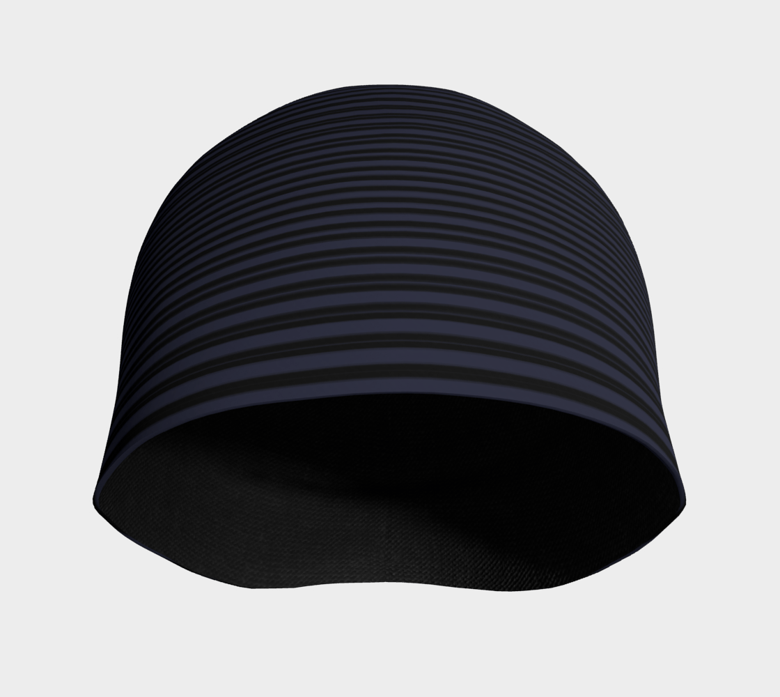 Tuque Hat - Marine Blue Striped_The Wheaten Store