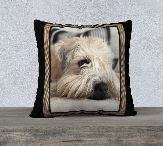 Wheaten Terrier 22" Cushion Cover 🇨🇦 - The Wheaten Store